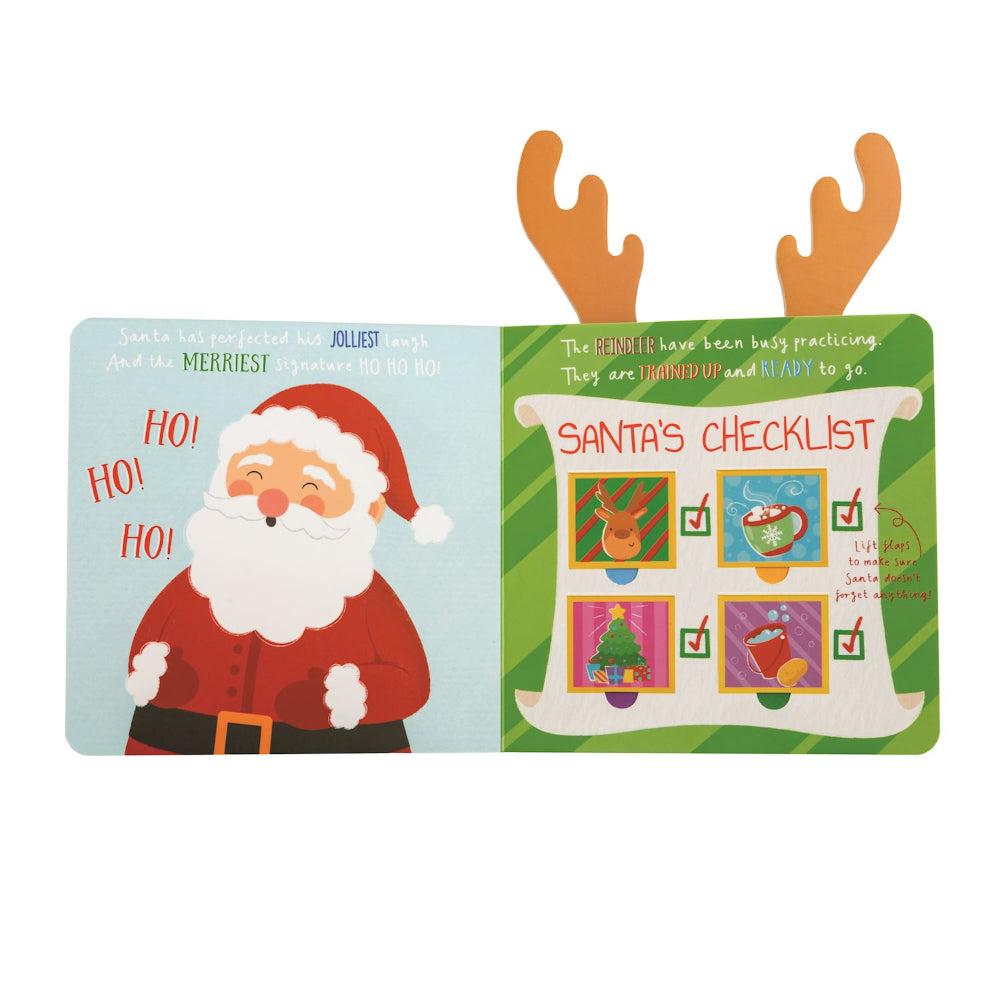 Mud Pie Reindeer Sleeps Until Christmas Book