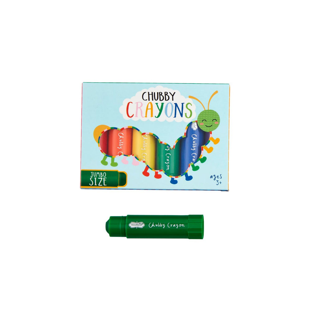 Mud Pie Jumbo Chubby Crayons Set