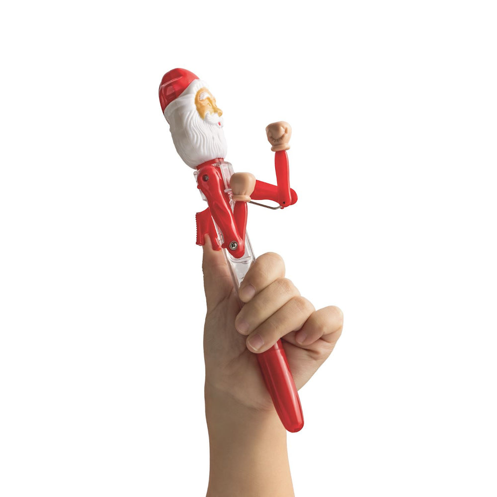 Mud Pie Santa Light-Up Punching Pen