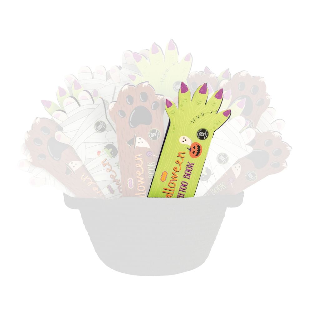 Mud Pie Halloween Tattoo Book