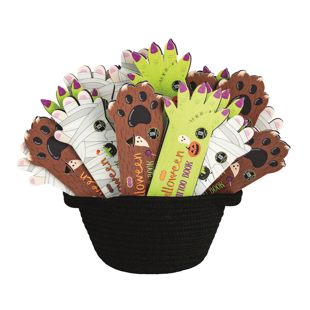 Mud Pie Halloween Tattoo Book