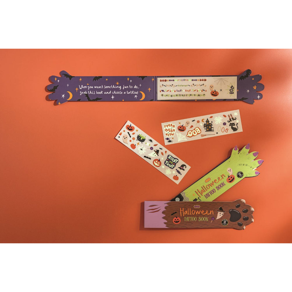 Mud Pie Halloween Tattoo Book