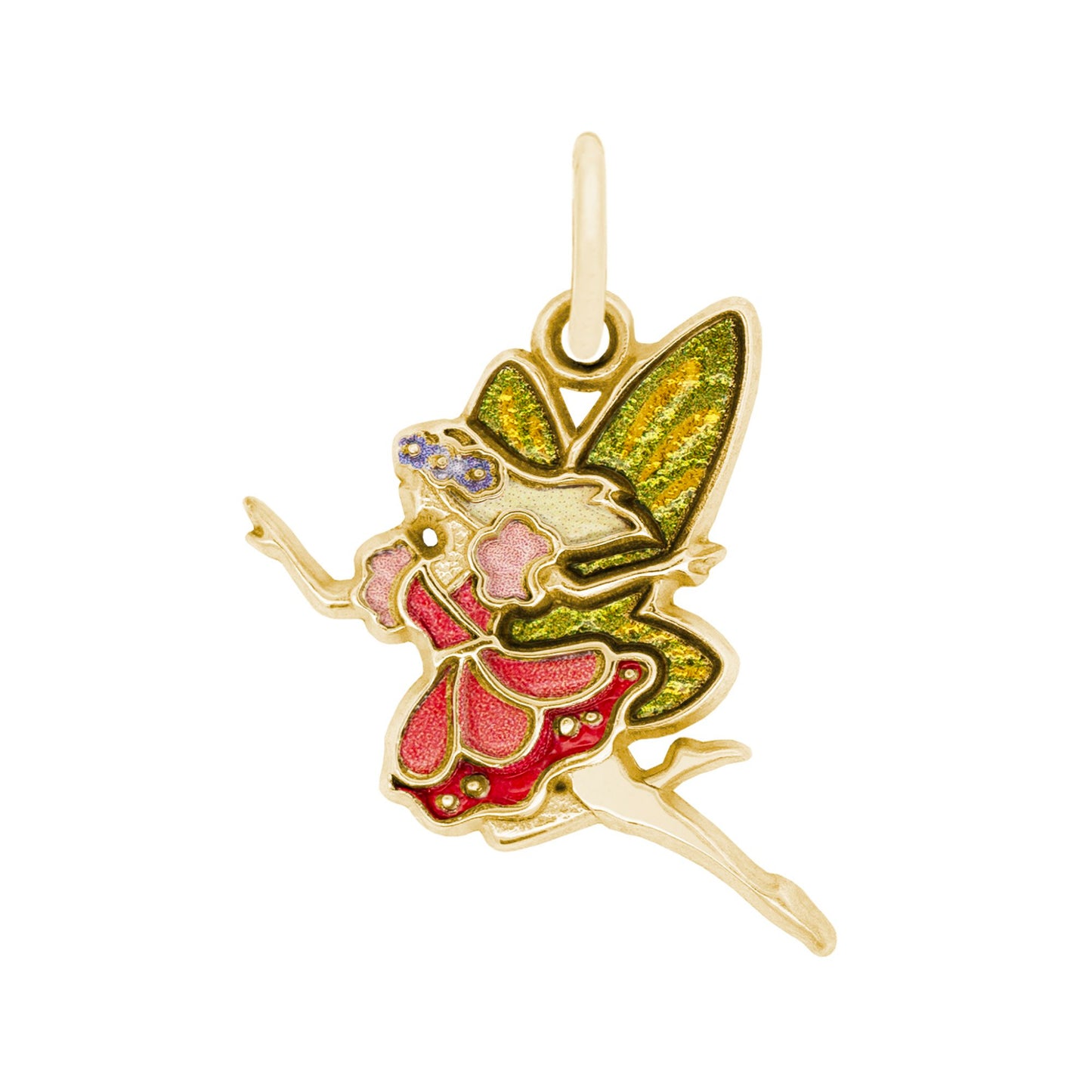 1172 Painted Fairy Charm
