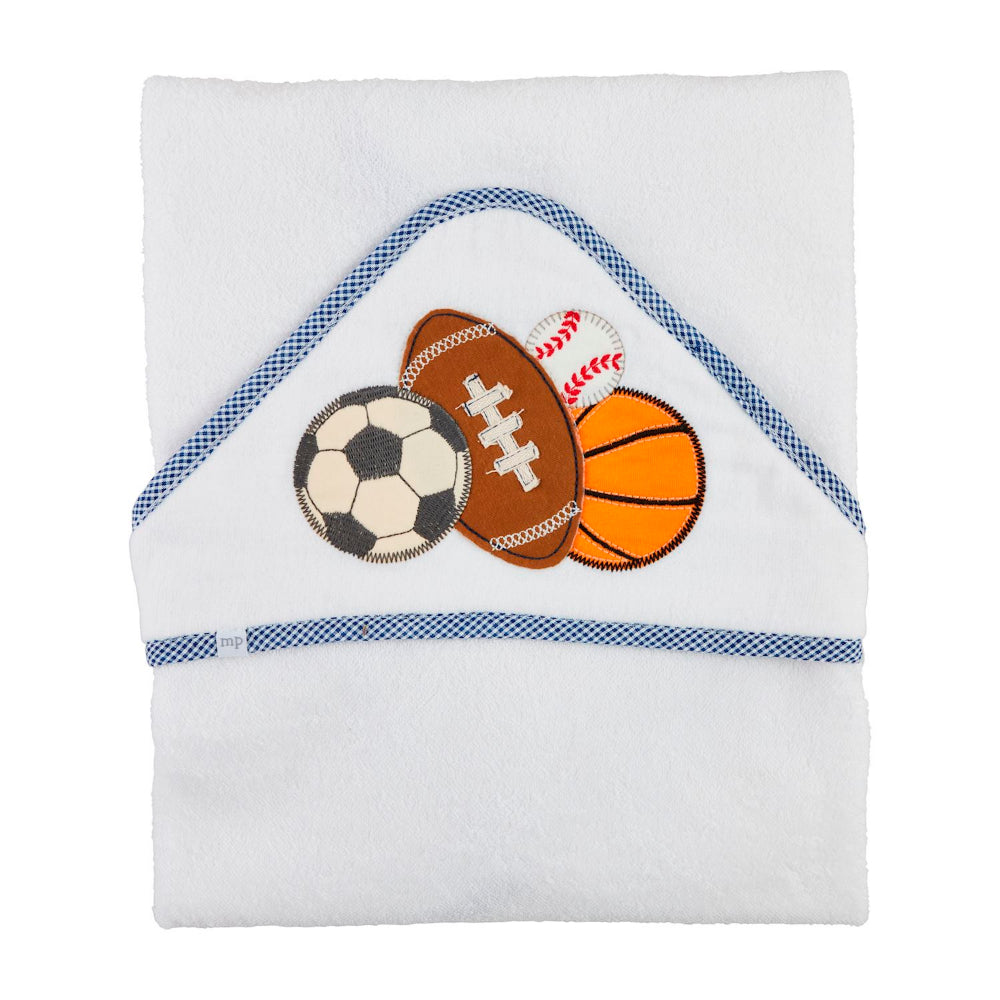 Mud Pie Sports Hooded Towel
