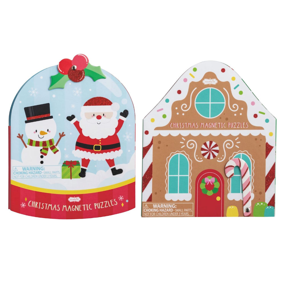 Mud Pie Christmas Magnetic Puzzle Books