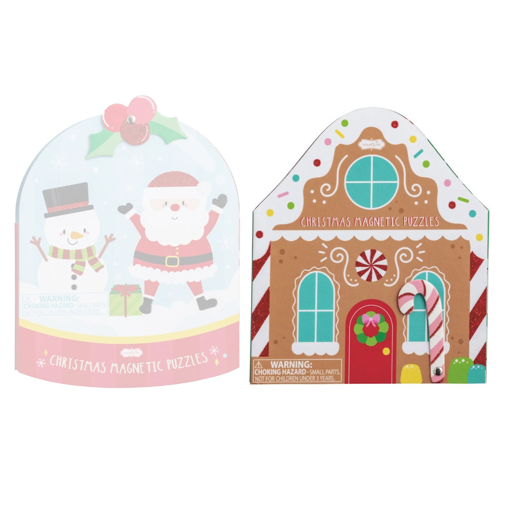 Mud Pie Christmas Magnetic Puzzle Books