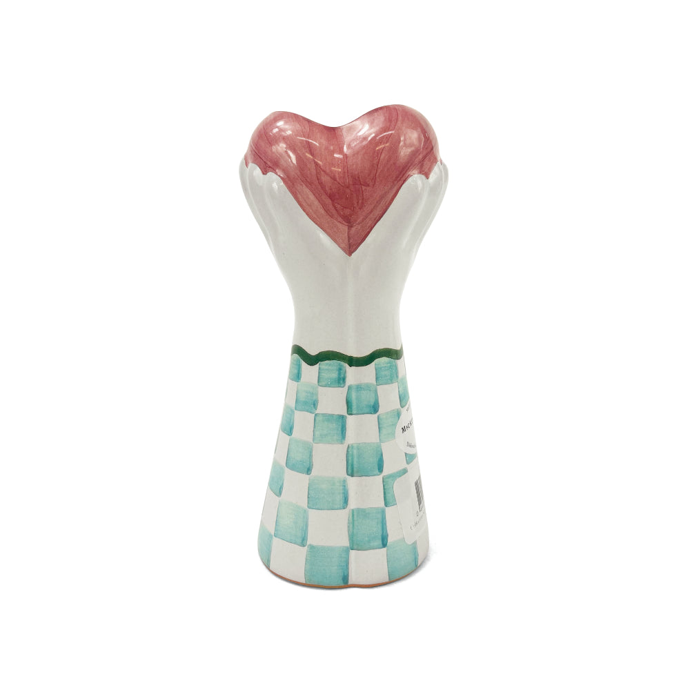 MacKenzie-Childs Collectors Series: Vase Edition - Heart & Hand Vase