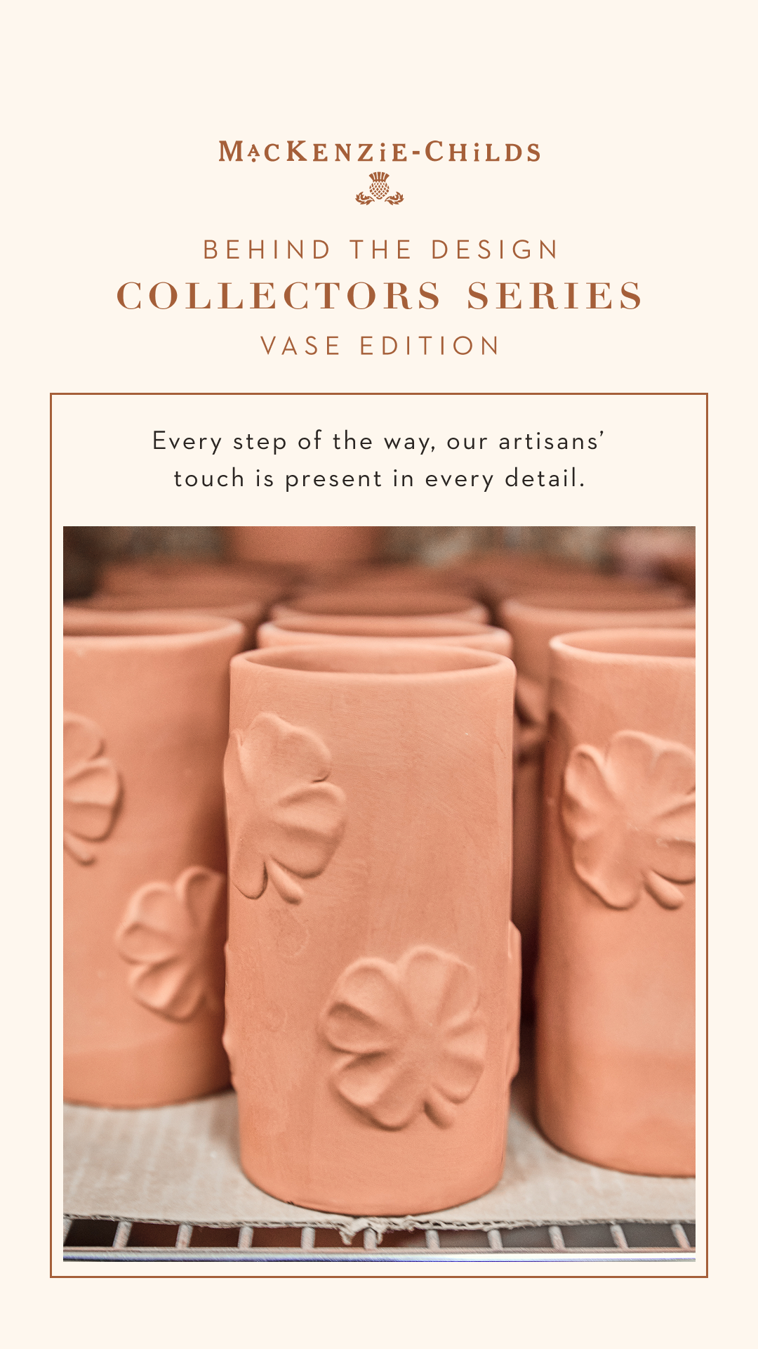 MacKenzie-Childs Collectors Series: Vase Edition - Clover Vase