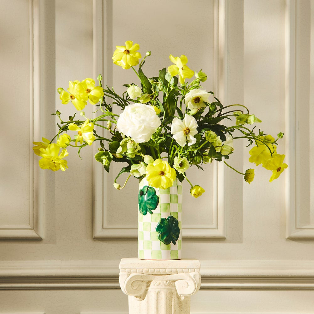 MacKenzie-Childs Collectors Series: Vase Edition - Clover Vase