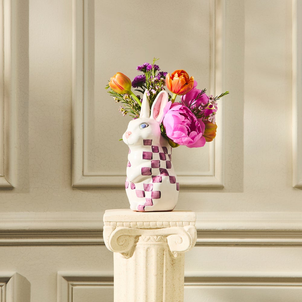 MacKenzie-Childs Collectors Series: Vase Edition - Rabbit Vase