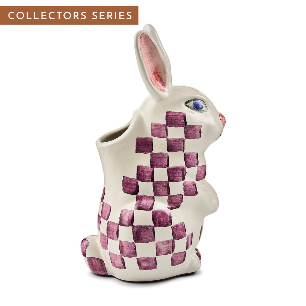 MacKenzie-Childs Collectors Series: Vase Edition - Rabbit Vase