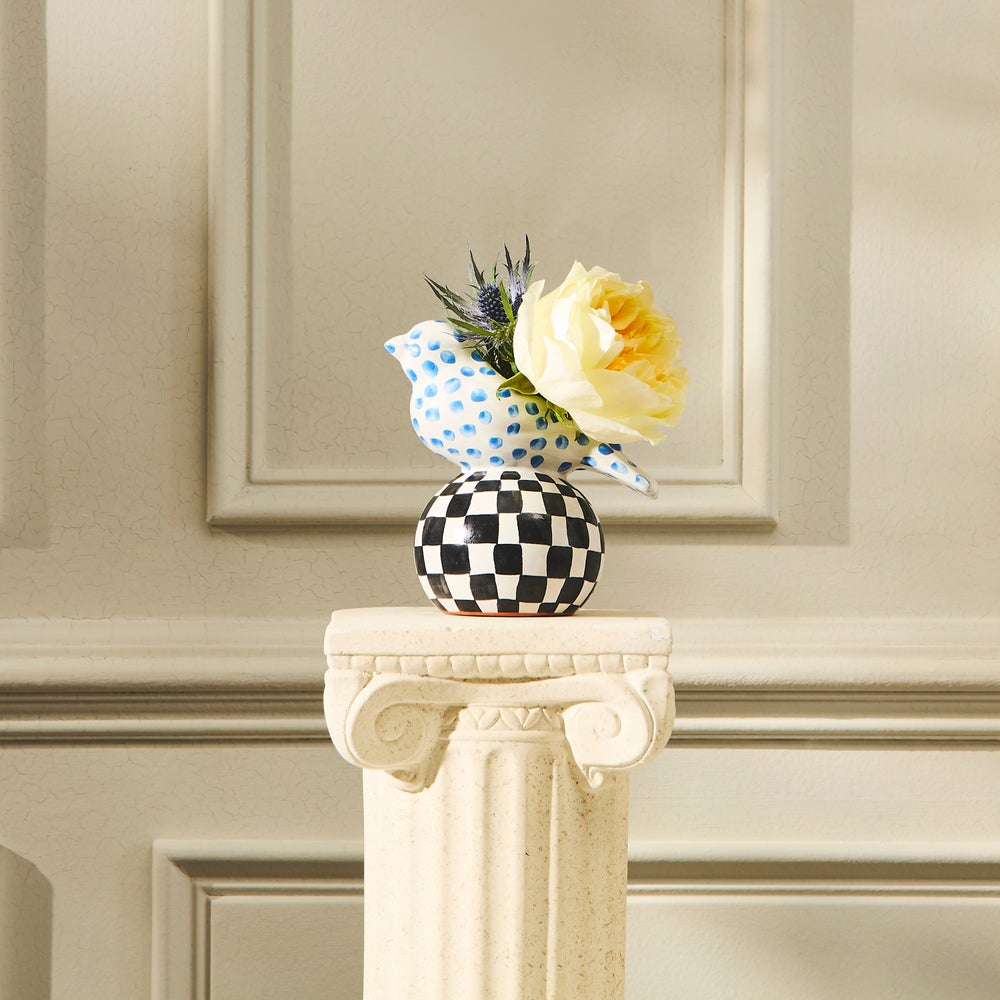 Mackenzie-Childs Collectors Series: Vase Edition - Bird Vase
