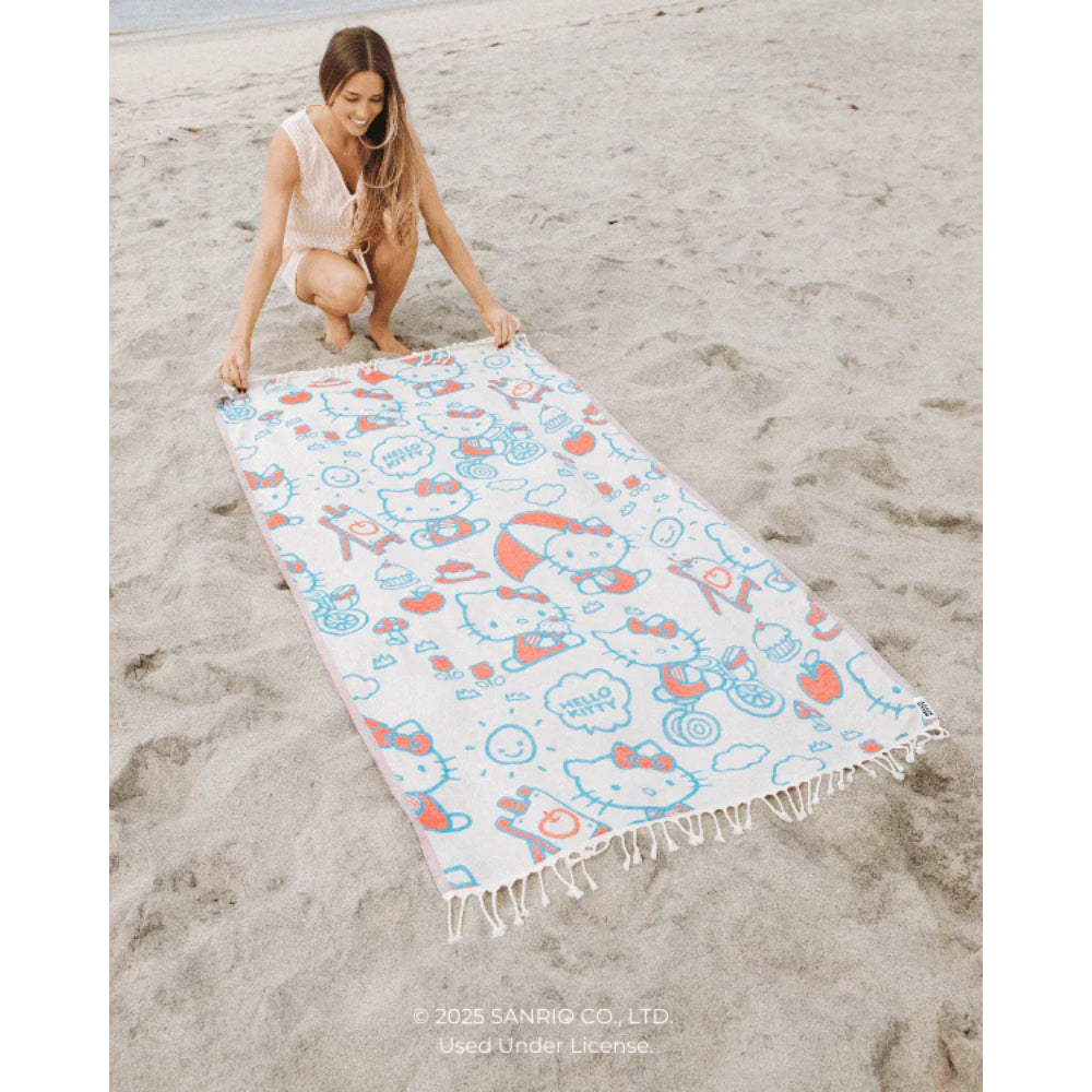 Sand Cloud Hello Kitty® Play Day Beach Towel