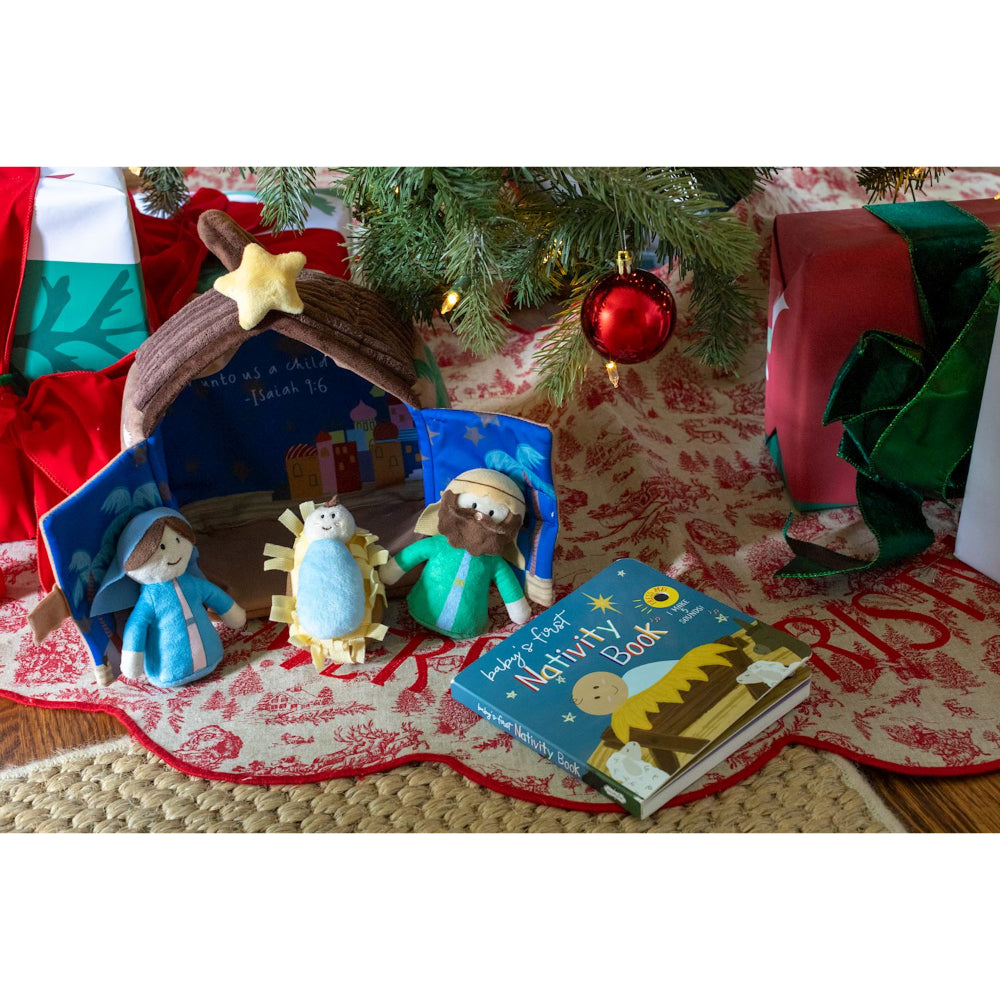 Mud Pie Musical Nativity Plush Set