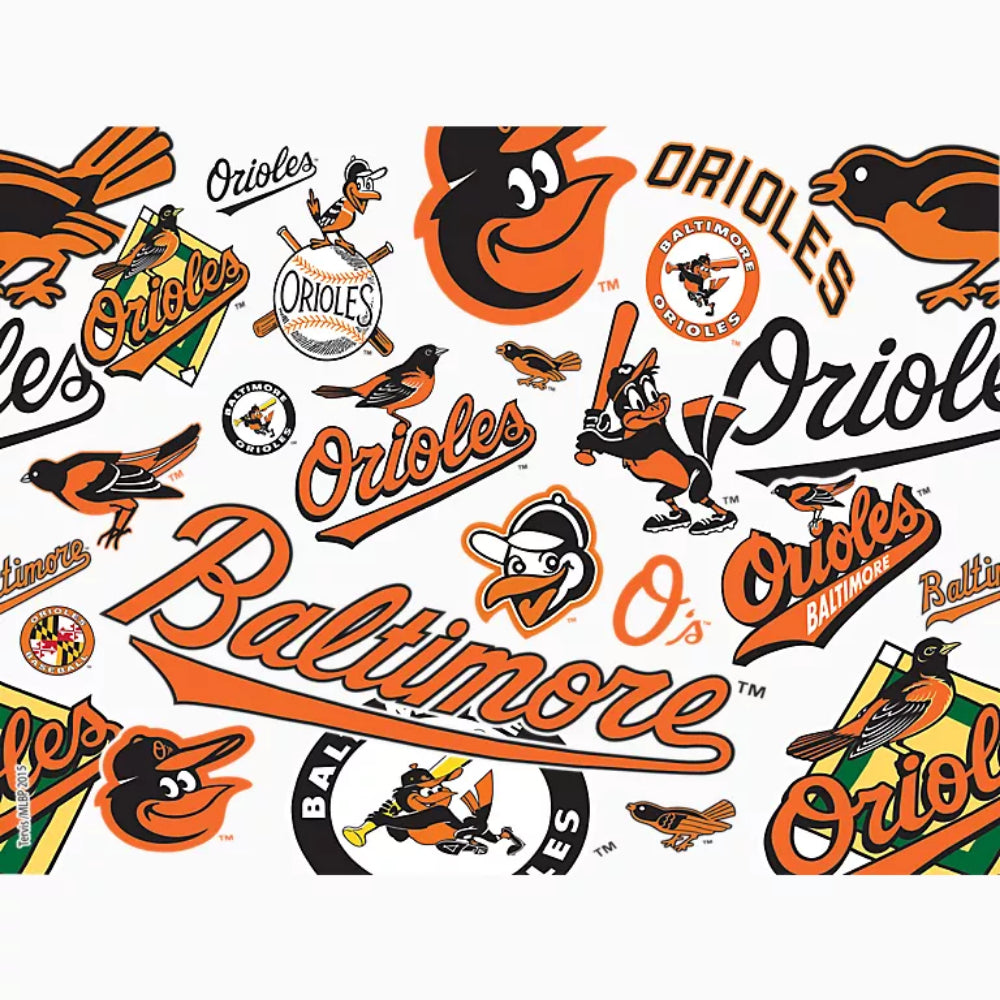 Tervis MLB Baltimore Orioles - All Over Tumbler With Travel Lid - 24oz