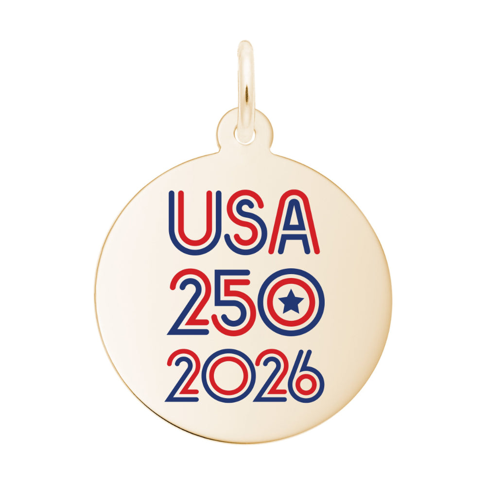 1231 Painted USA 250 2026 Charm