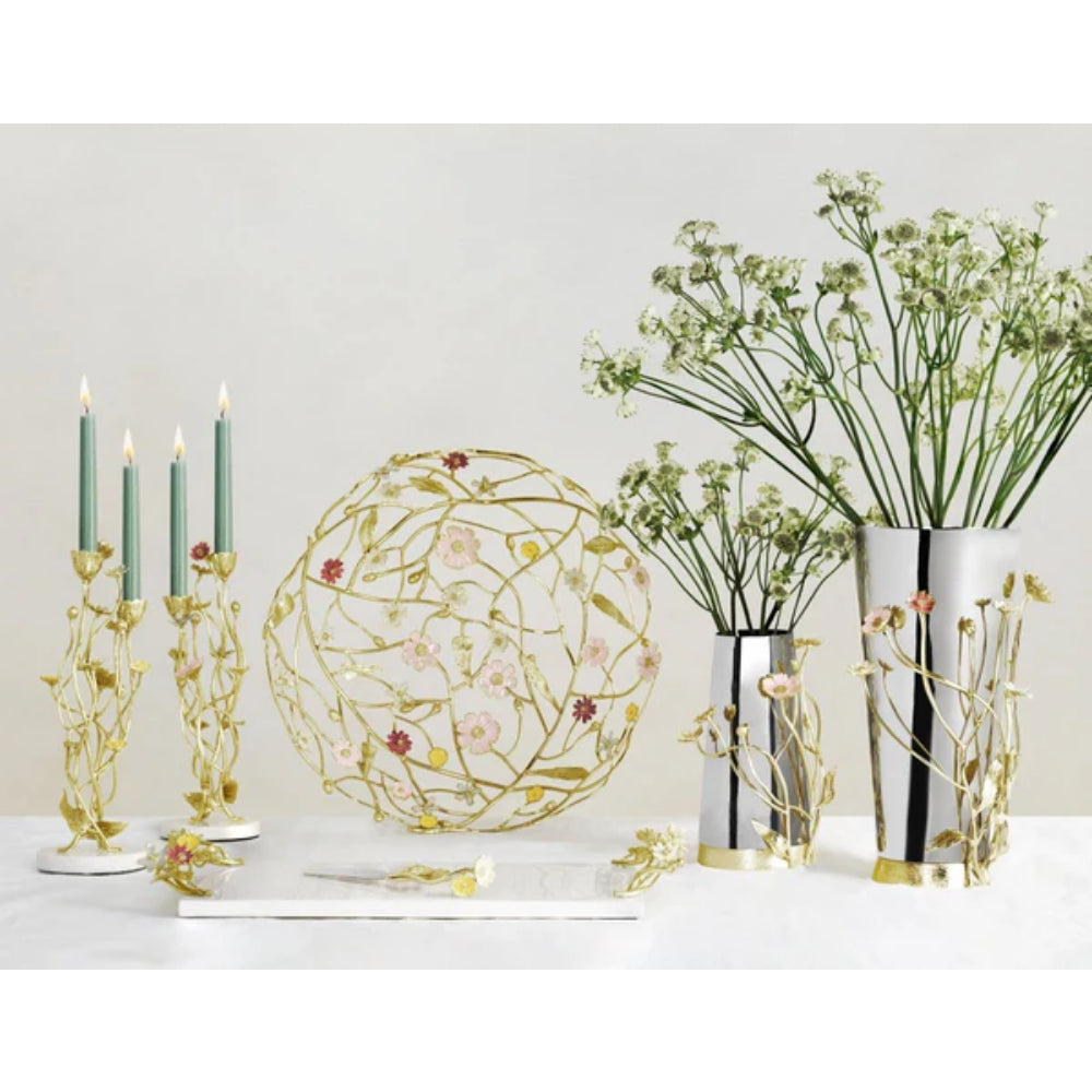 Michael Aram Wildflowers Cheese Board with Knife