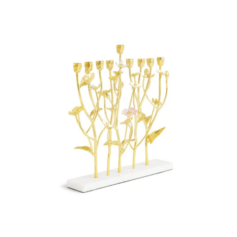 Michael Aram Wildflowers Menorah