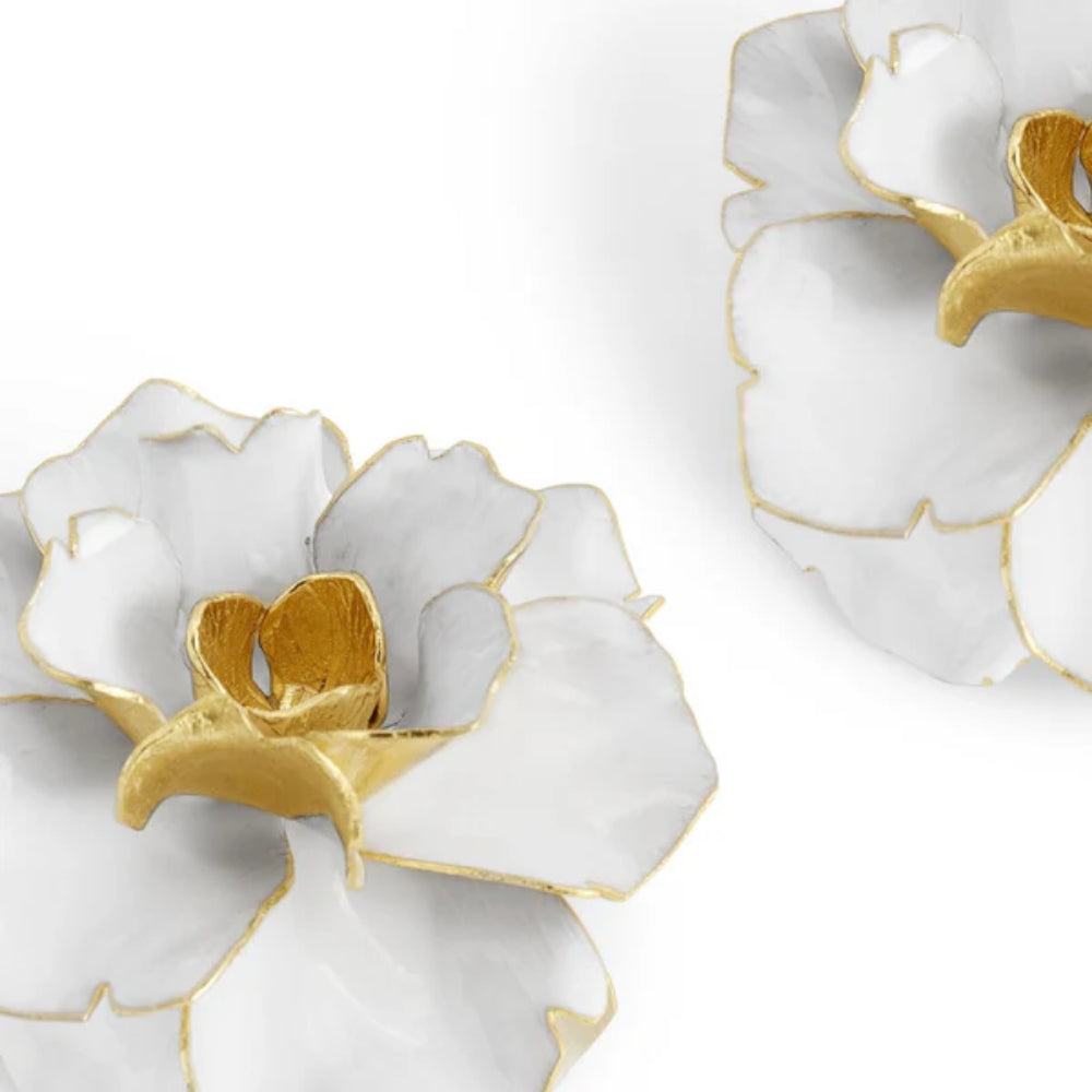 Michael Aram Gardenia Candleholders-Set of 2