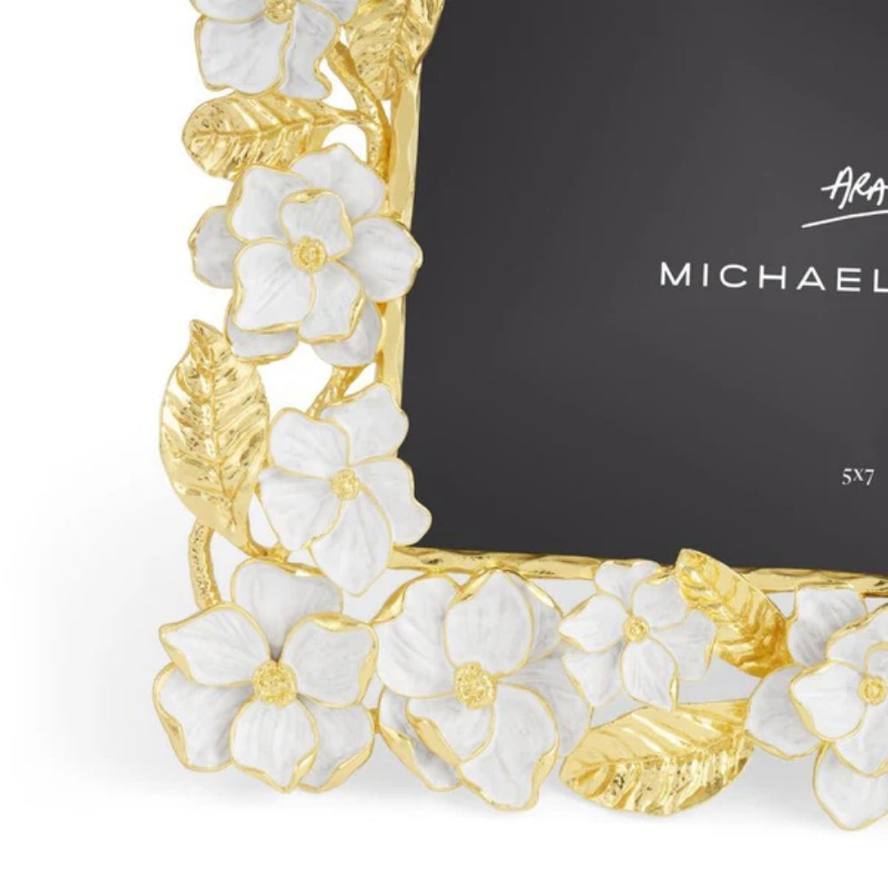 Michael Aram Gardenia Sculpted Picture Frame-5X7