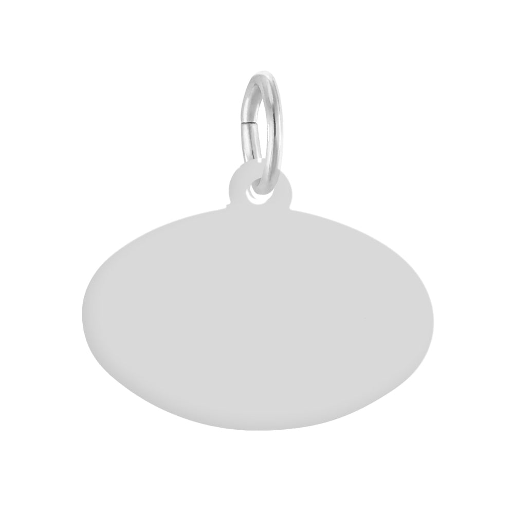 1259 Horizontal Oval Charm