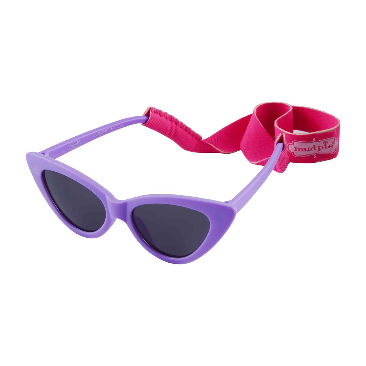 Mud Pie Girl Sunglasses & Strap Set