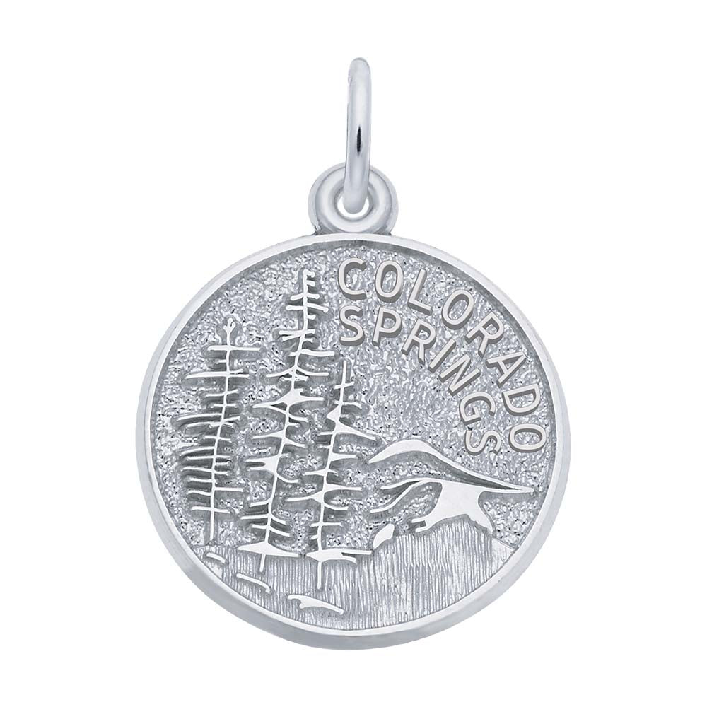 1263 Colorado Springs Mountain Scene Charm