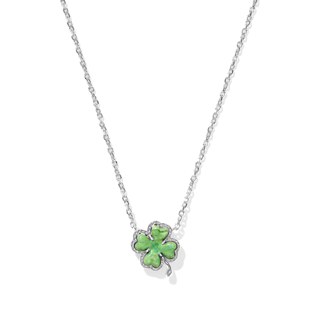 Kendra Scott Clover Short Pendant Necklace