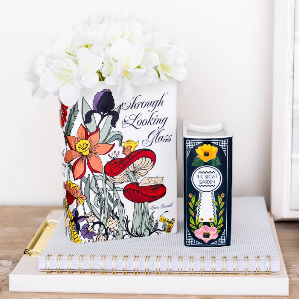 Steel Mill & Co Large Book Vase - Through the Looking Glass