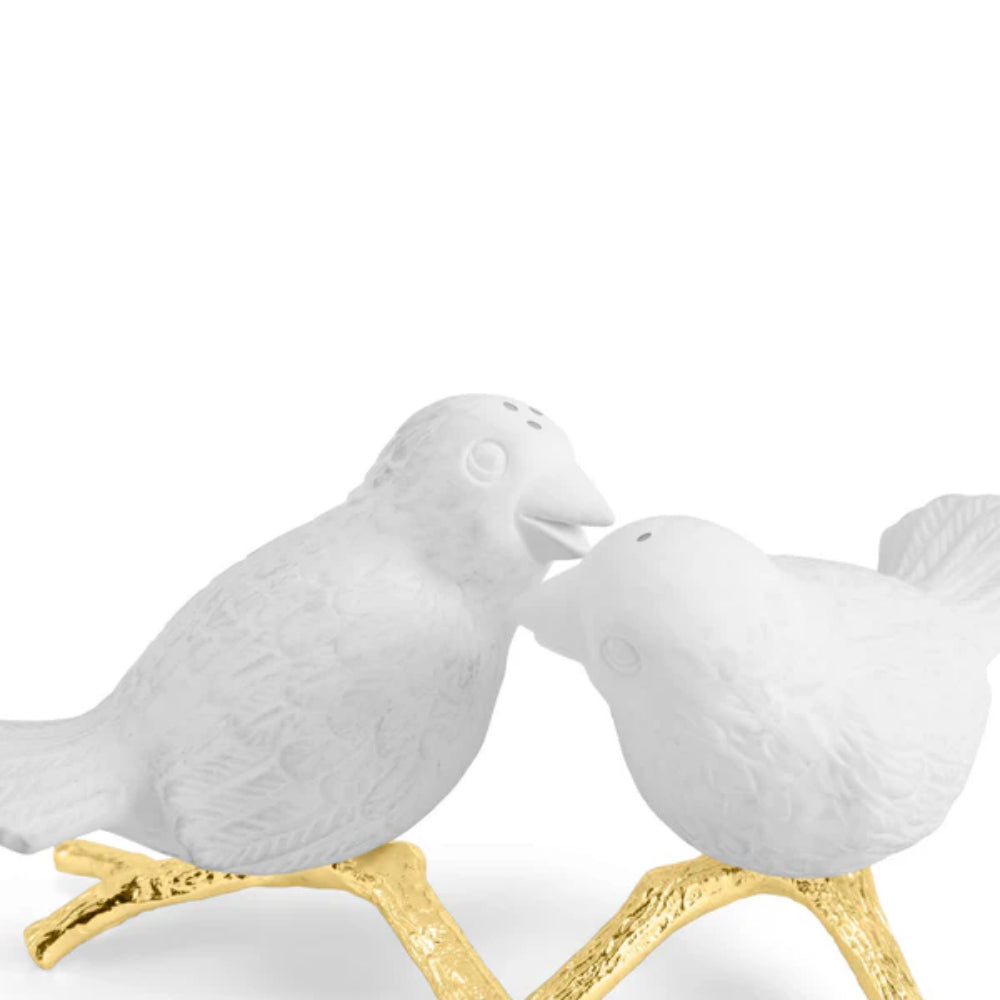 Michael Aram Lovebirds Salt & Pepper Set