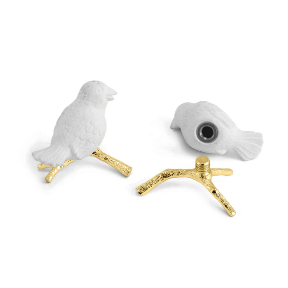 Michael Aram Flights of Fancy Lovebirds Salt & Pepper - Thumbnail 2