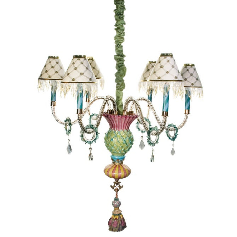 MacKenzie Childs Thistle Chandelier - Online Only
