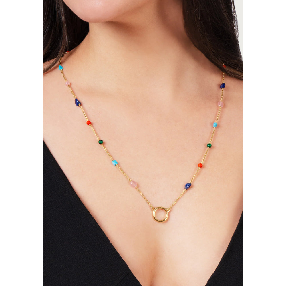 Anabel Aram Milos Long Chain Necklace