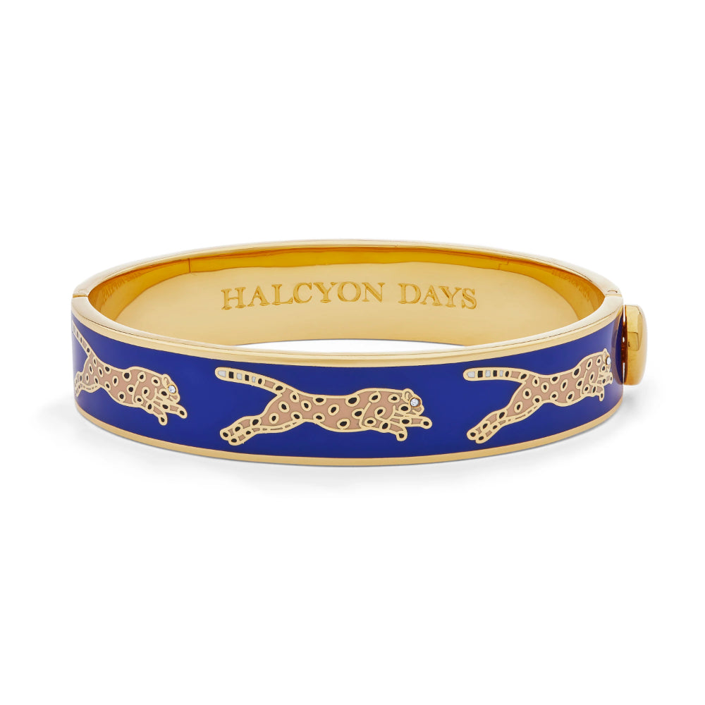 Halcyon Days Gold Leopard Bangle