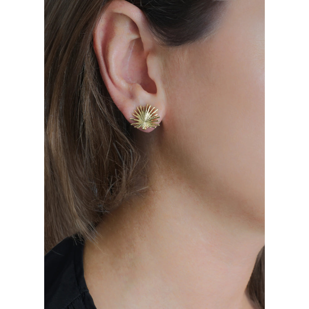Anabel Aram Palm Stud Earrings