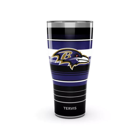 Tervis 30oz Stainless Steel Tumbler NFL® Baltimore Ravens - Hype Stripes