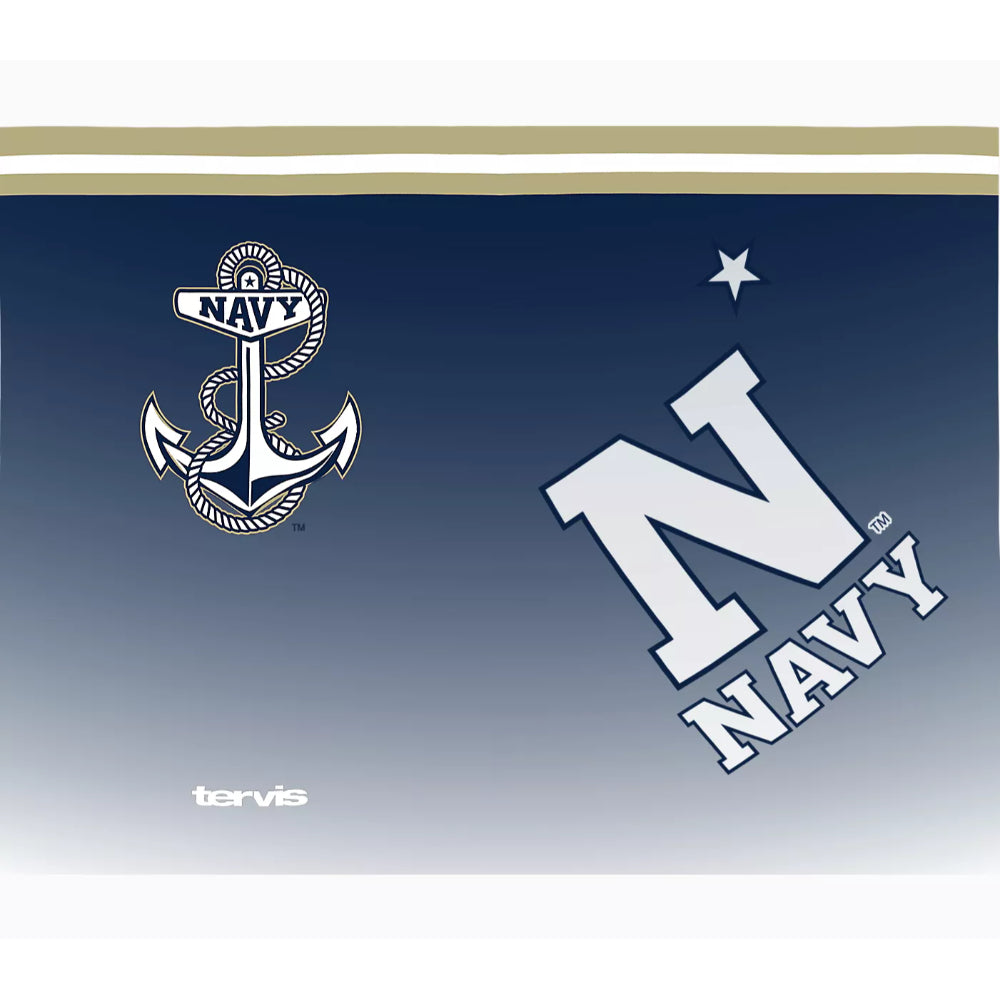 Tervis 24oz Navy Midshipmen Forever Fan Classic Tumbler With Travel Lid