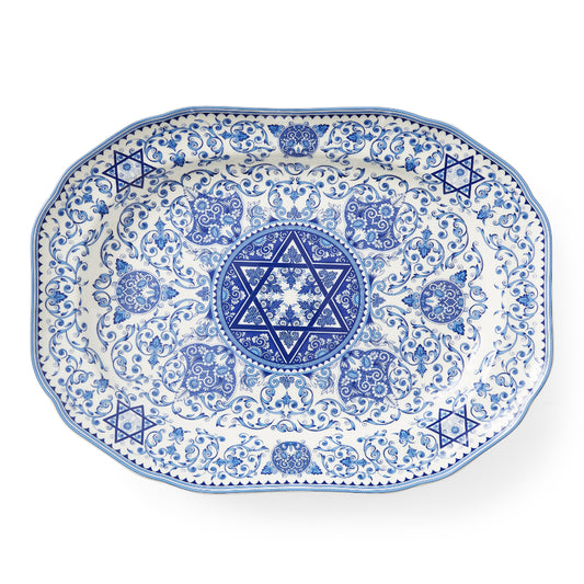 Spode Judaica Oval Platter
