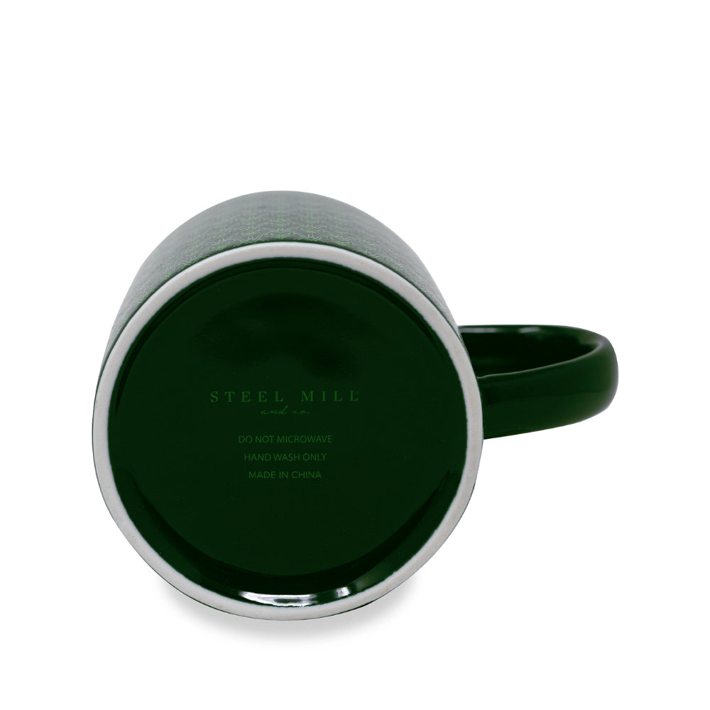 Steel Mill & Co Wicked Ceramic Mug, in My Emerald Era