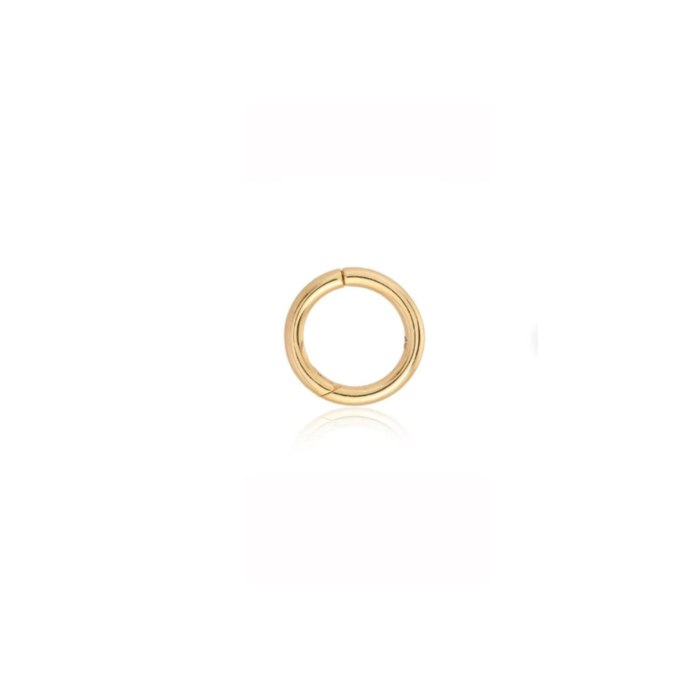 Rachel Reid 14k Gold Round Charm Clip