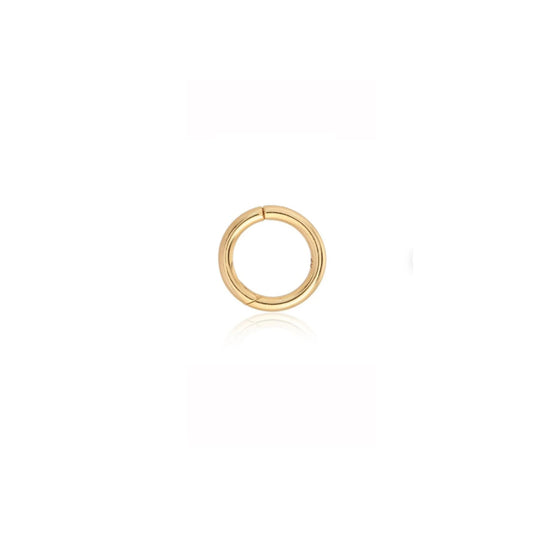 Rachel Reid 14k Gold Round Charm Clip