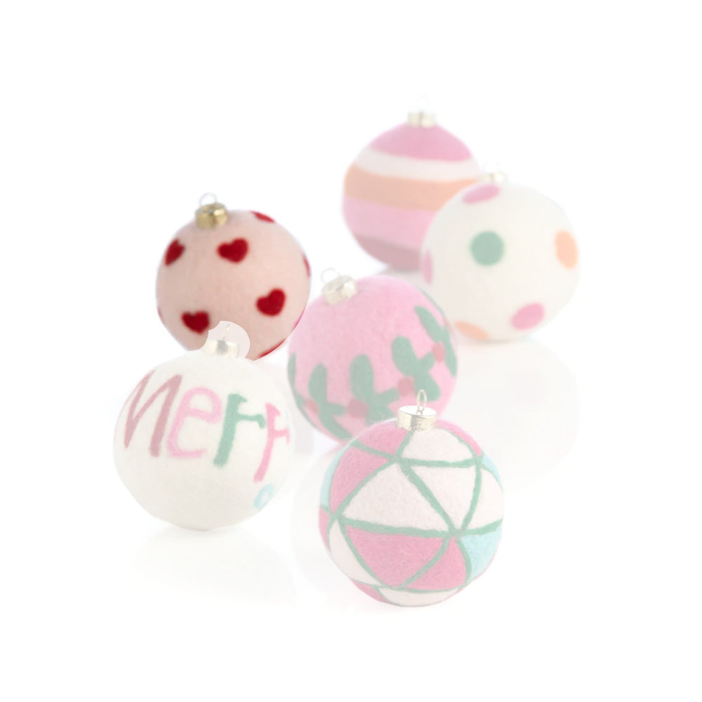 Shiraleah Assorted Merry Decorative Ornaments