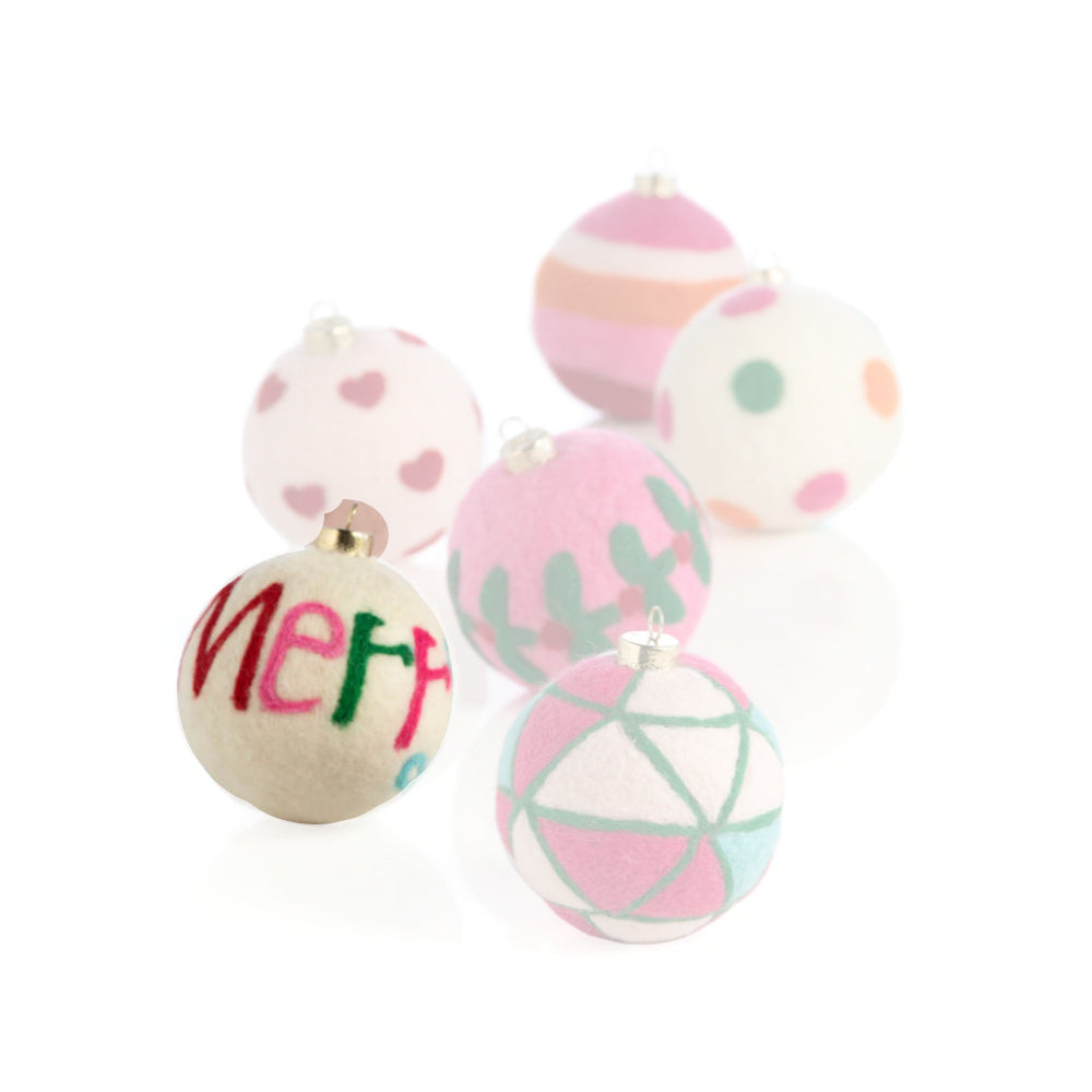 Shiraleah Assorted Merry Decorative Ornaments