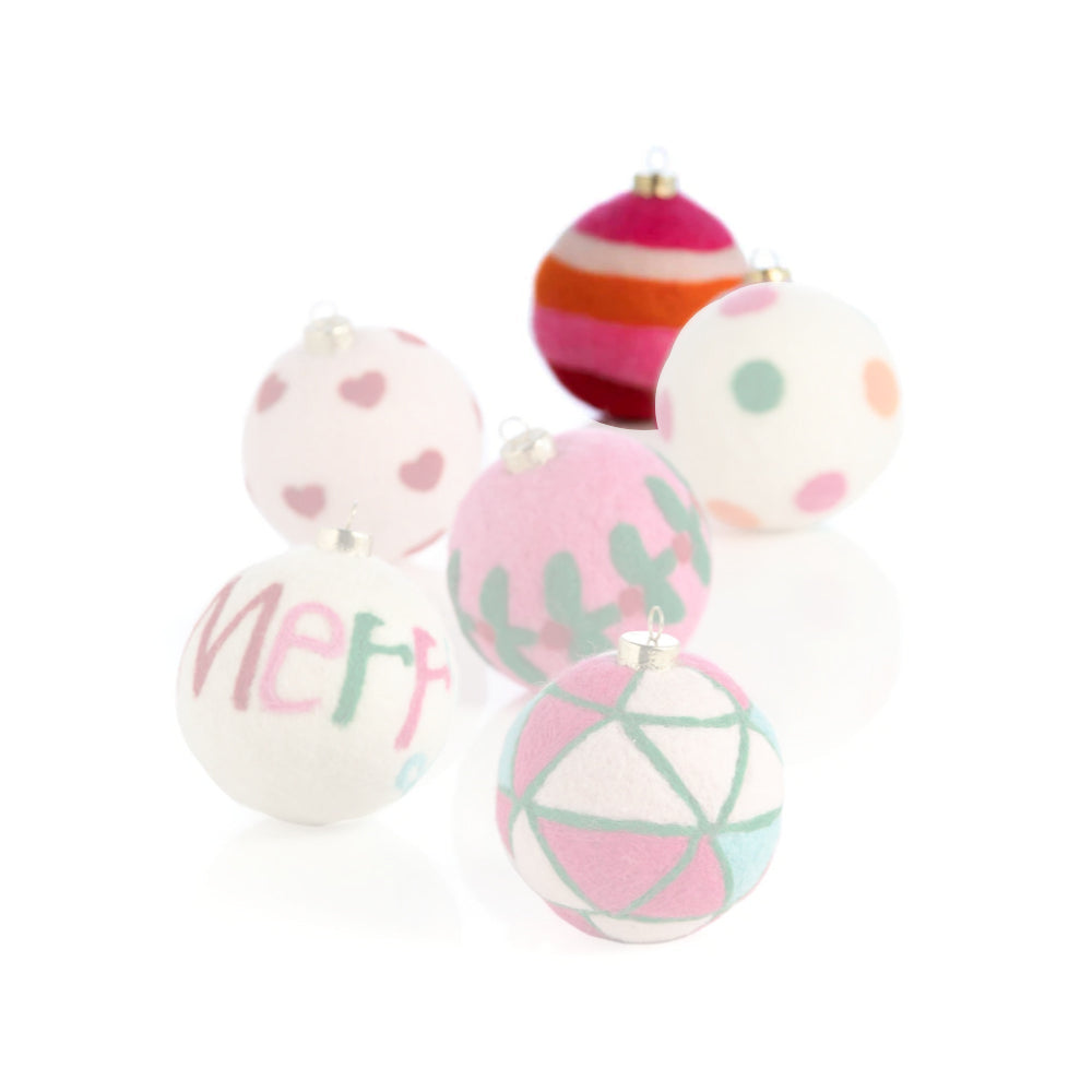 Shiraleah Assorted Merry Decorative Ornaments