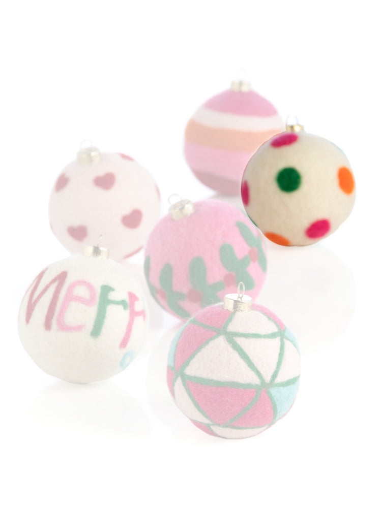 Shiraleah Assorted Merry Decorative Ornaments