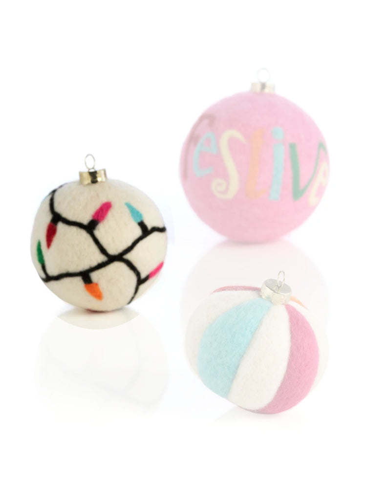 Shiraleah Assorted Festive Decorative Ornaments