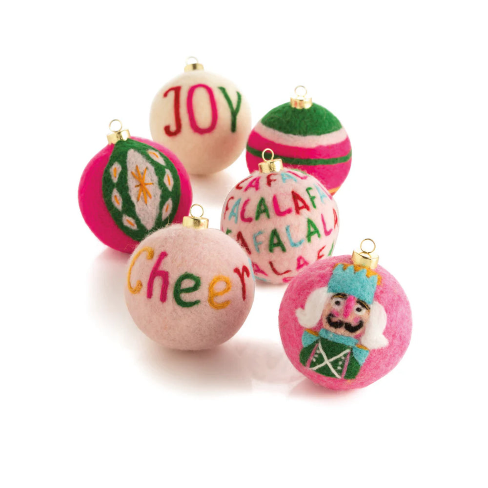 Shiraleah Assorted Joy Decorative Ornaments