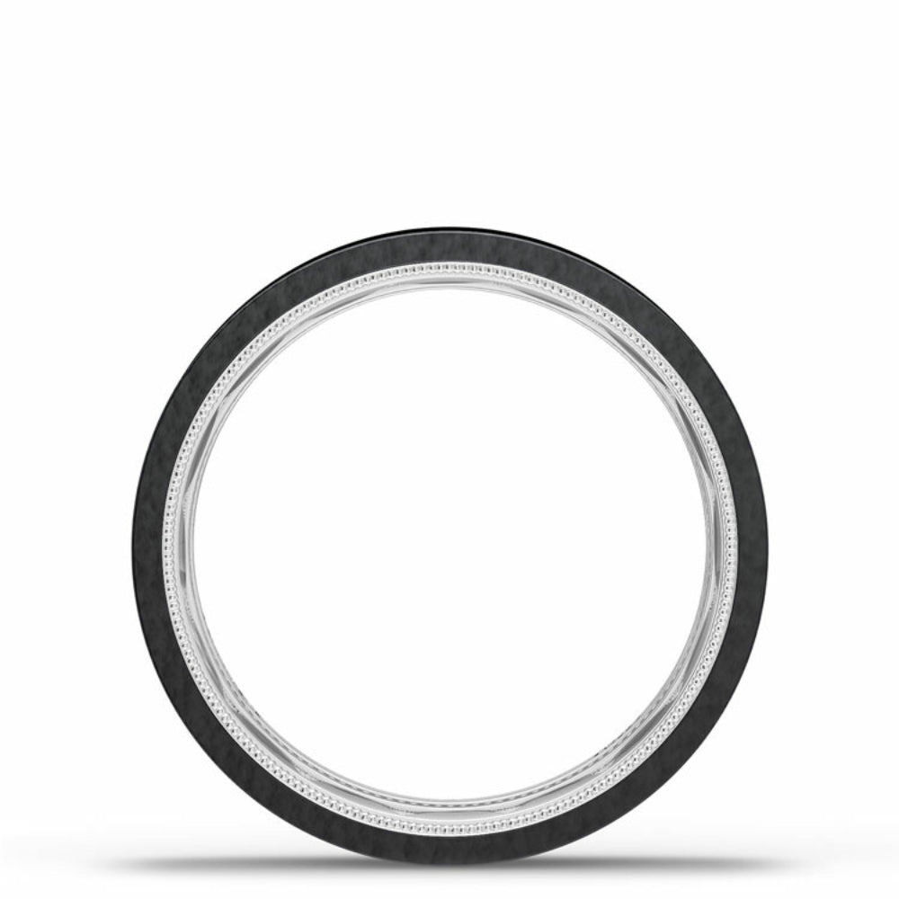 Bicycle tire on a white background