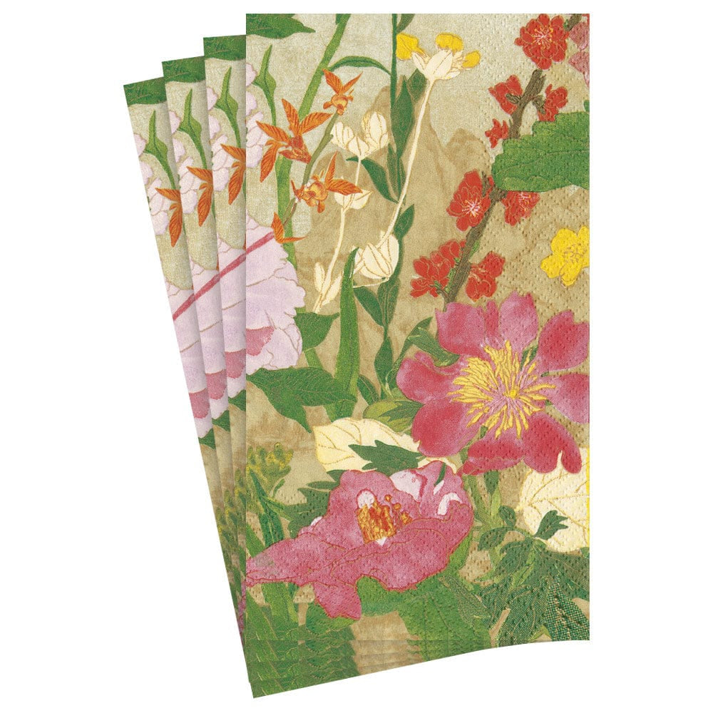 Caspari Mountain High Paper Guest Towel Napkins - Package of 15