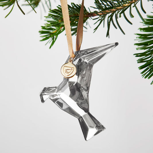 Orrefors Annual Ornament Homage Dove 2024